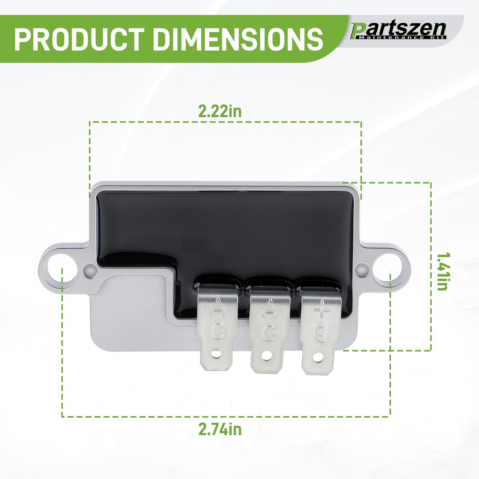 MaYu　0824 partszen 21066-7017 Voltage Regulator for Kawasaki FX730V